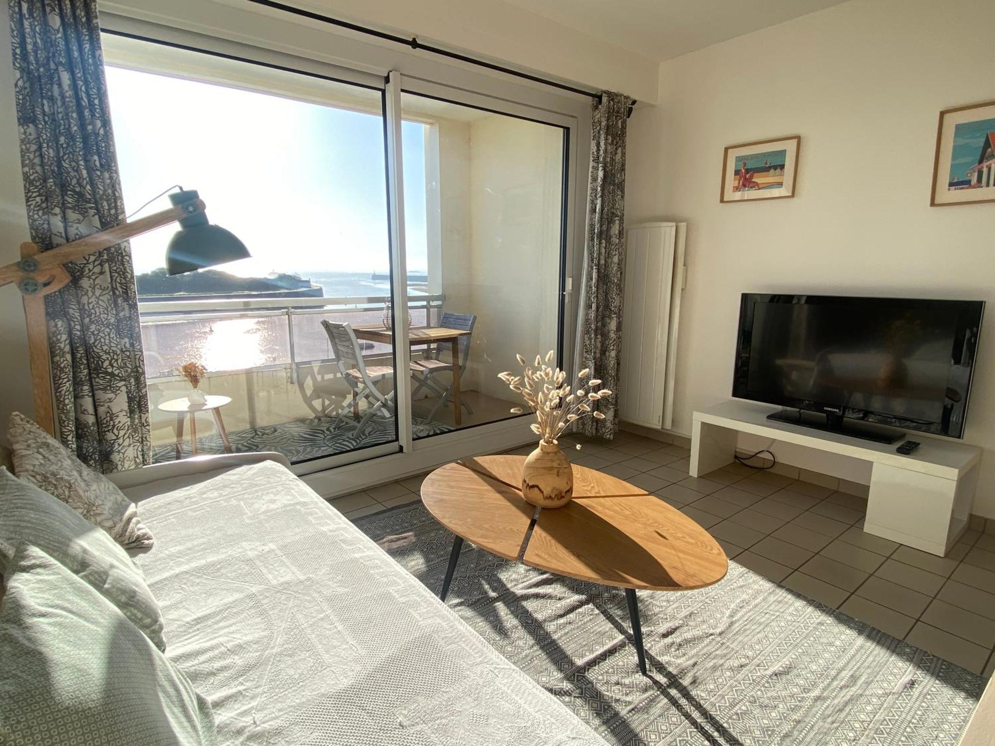 Appartement Vue Sur L'Entree Du Port à Saint-Gilles-Croix-de-Vie Extérieur photo