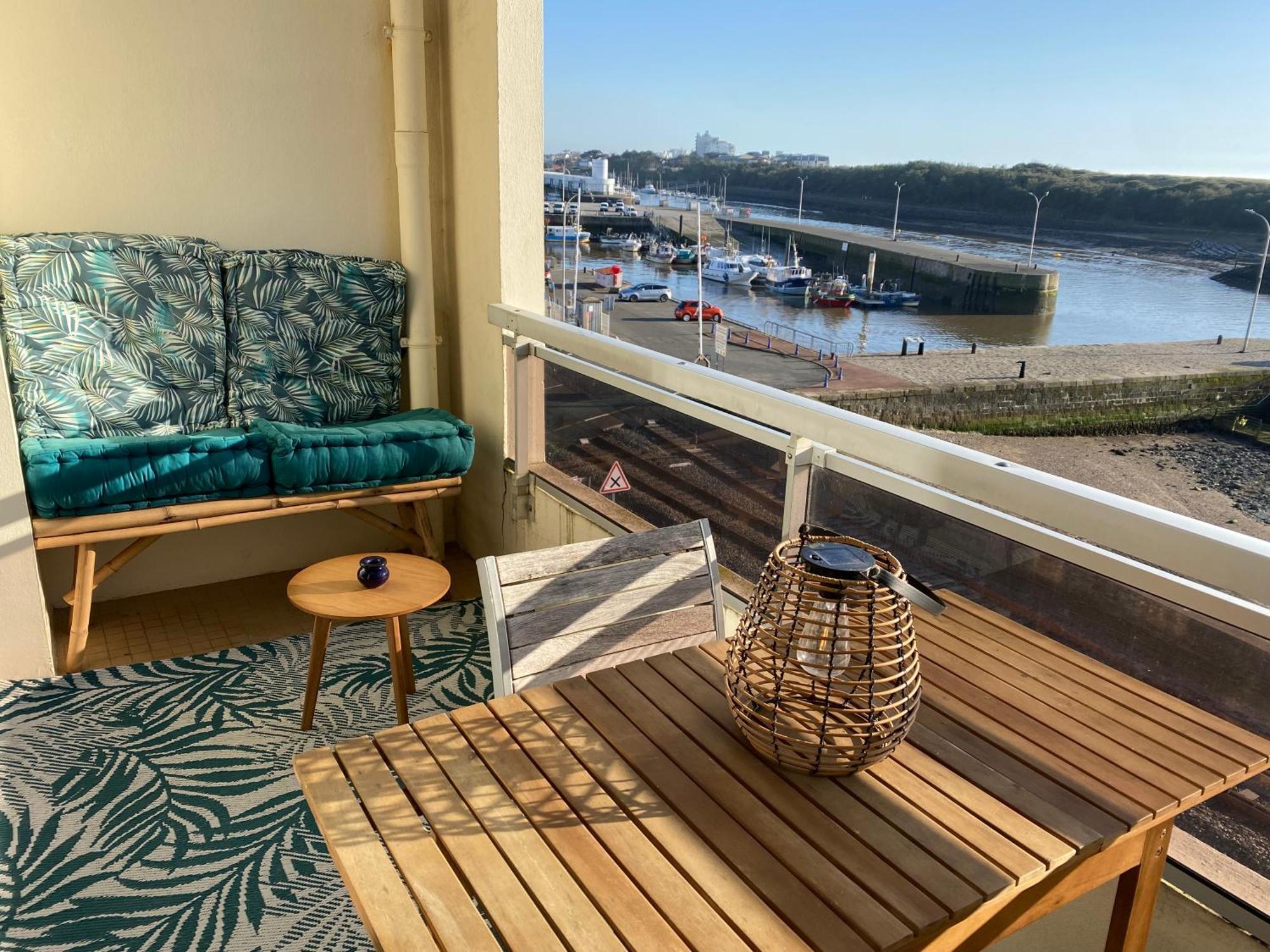 Appartement Vue Sur L'Entree Du Port à Saint-Gilles-Croix-de-Vie Extérieur photo